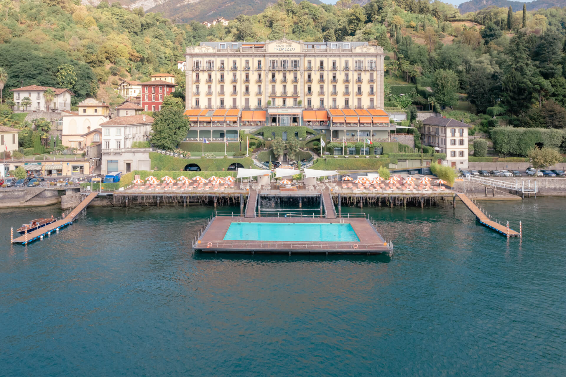 Grand Hotel Tremezzo Como Lake location