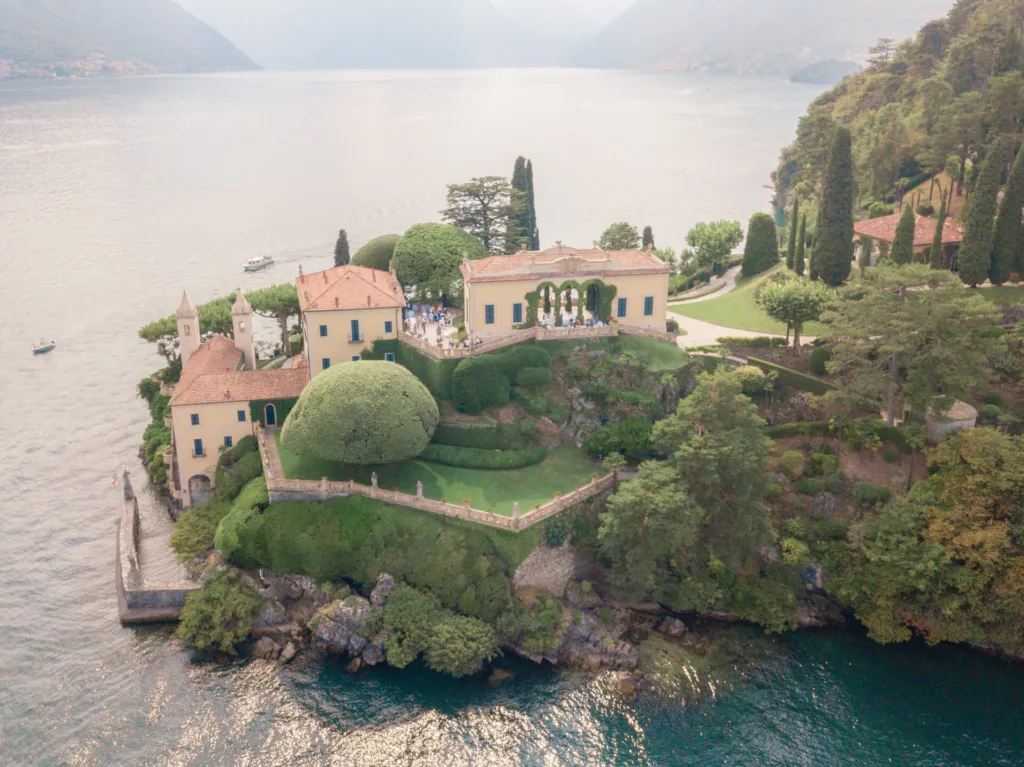 Villa del Balbianello on Como Lake